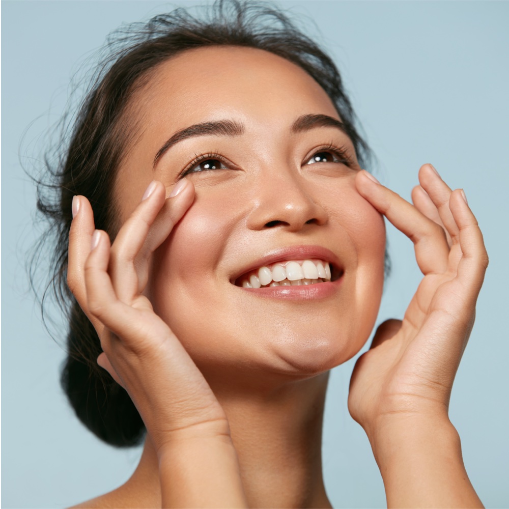 Smooth, glowing skin after microdermabrasion treatment at Dandelion Medical Aesthetics